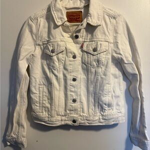 LEVI'S Trucker Jacket Women's size M 100% cotton denim Vintage